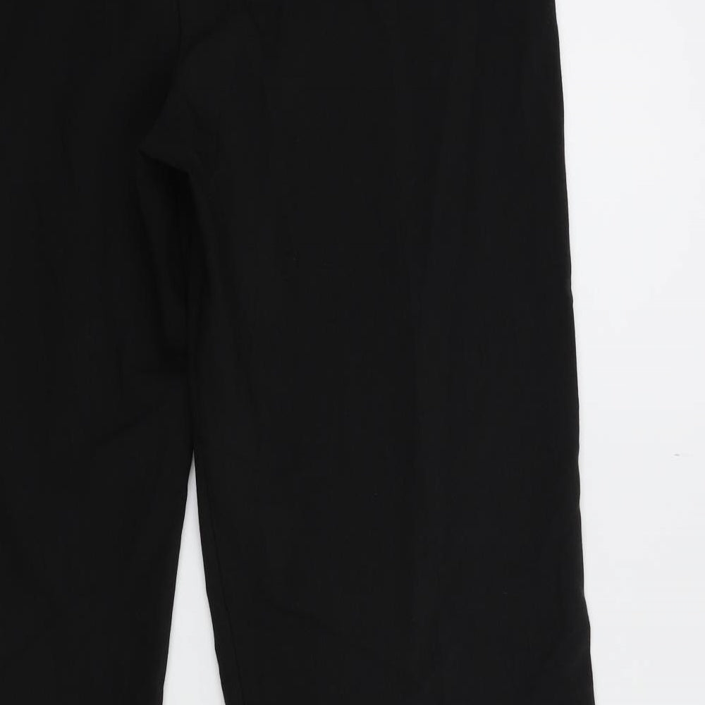 Simon Jefferey Womens Black   Trousers  Size 14 L29 in