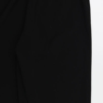 NEXT Womens Black   Trousers  Size 12 L27 in
