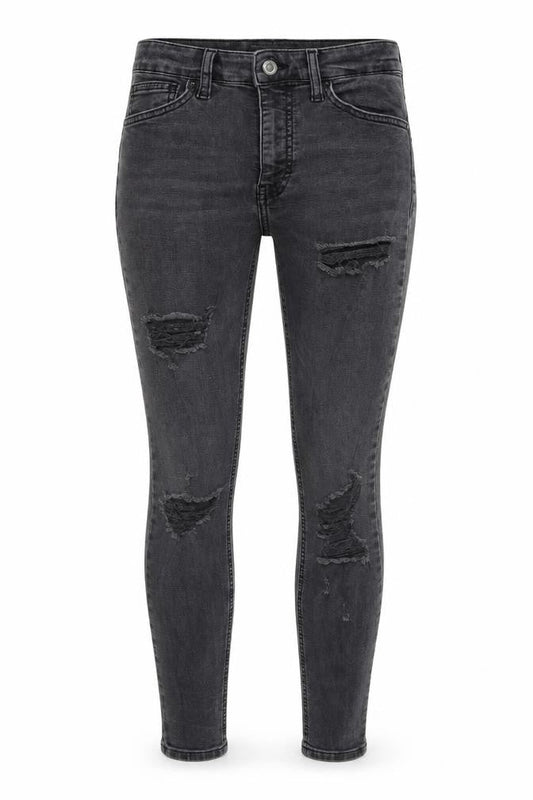 Topshop Womens Grey  Denim Skinny Jeans Size 26 in L34 in