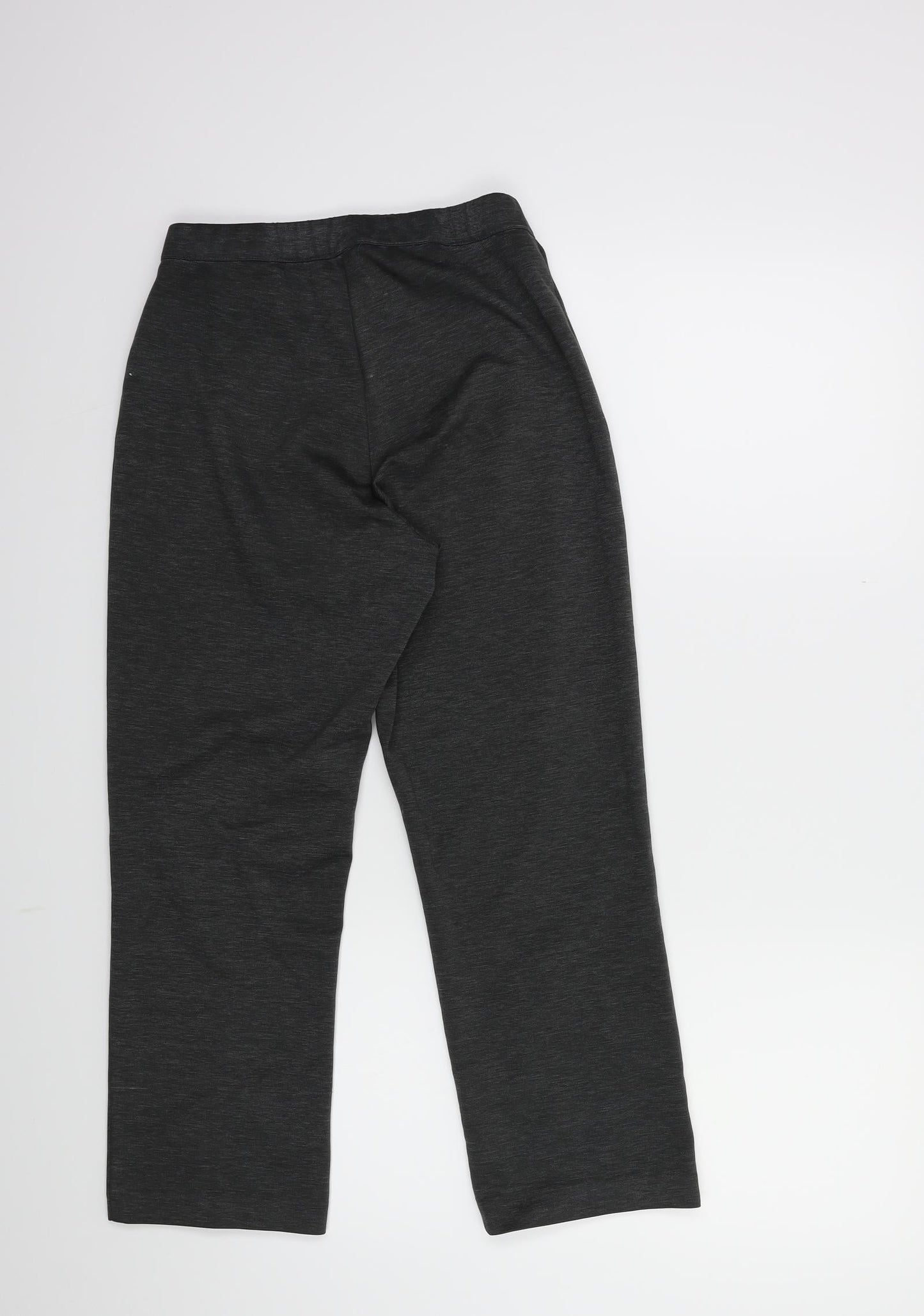Bonmarché Womens Grey   Cropped Trousers Size 10 L23 in