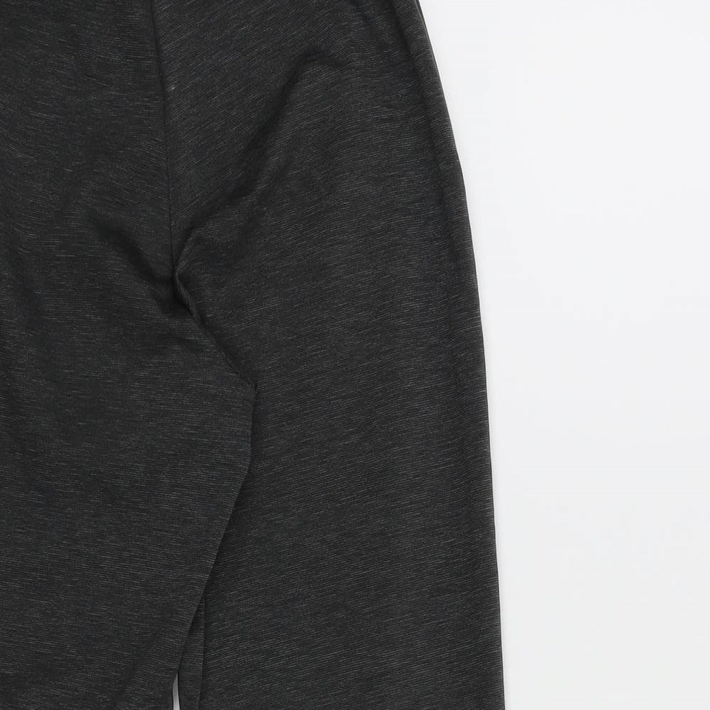 Bonmarché Womens Grey   Cropped Trousers Size 10 L23 in