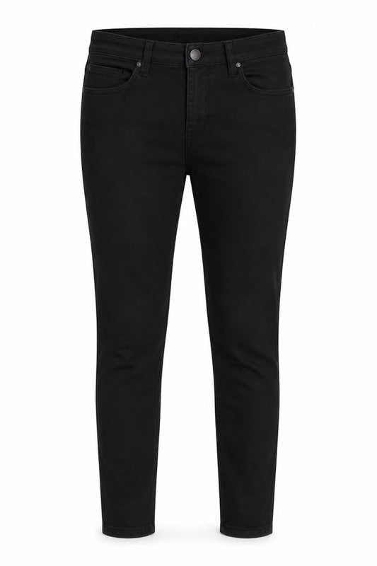 Denim & Co. Womens Black  Denim Skinny Jeans Size 8 L27 in