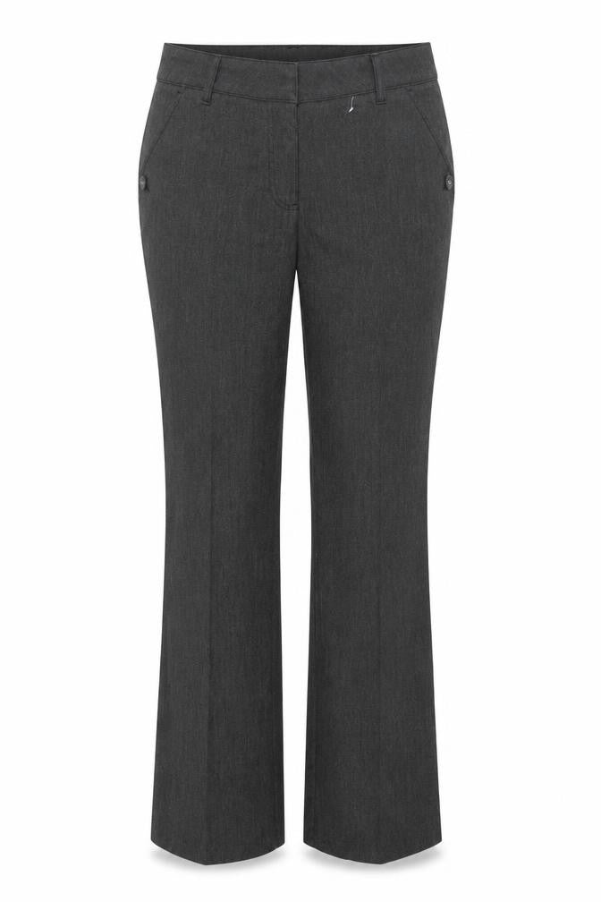 Maine New England Womens Grey Trousers Size 14 L30 in