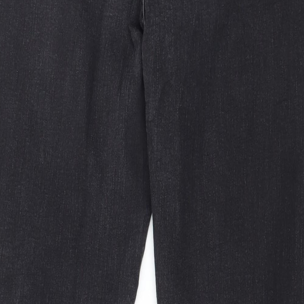 George Womens Grey  Denim Skinny Jeans Size 14 L27 in
