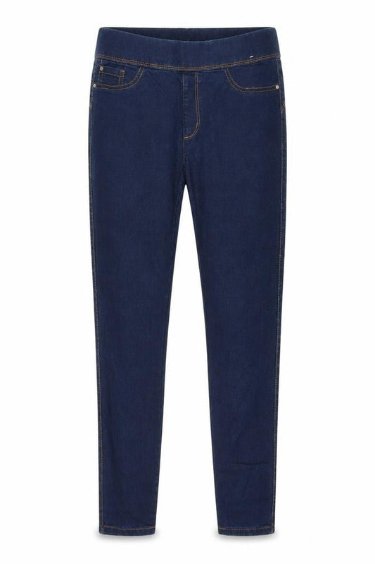 Denim & Co. Womens Blue  Denim Jegging Jeans Size 10 L25 in