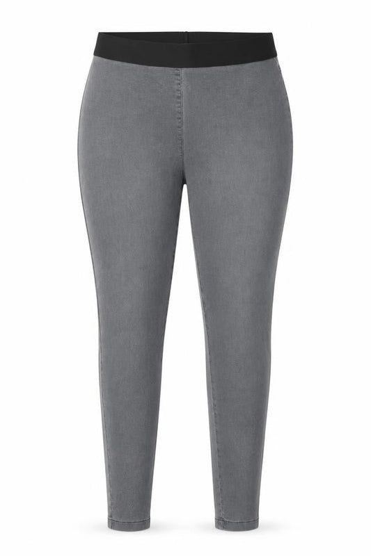 Preworn Womens Grey  Denim Jegging Jeans Size 34 in L31 in
