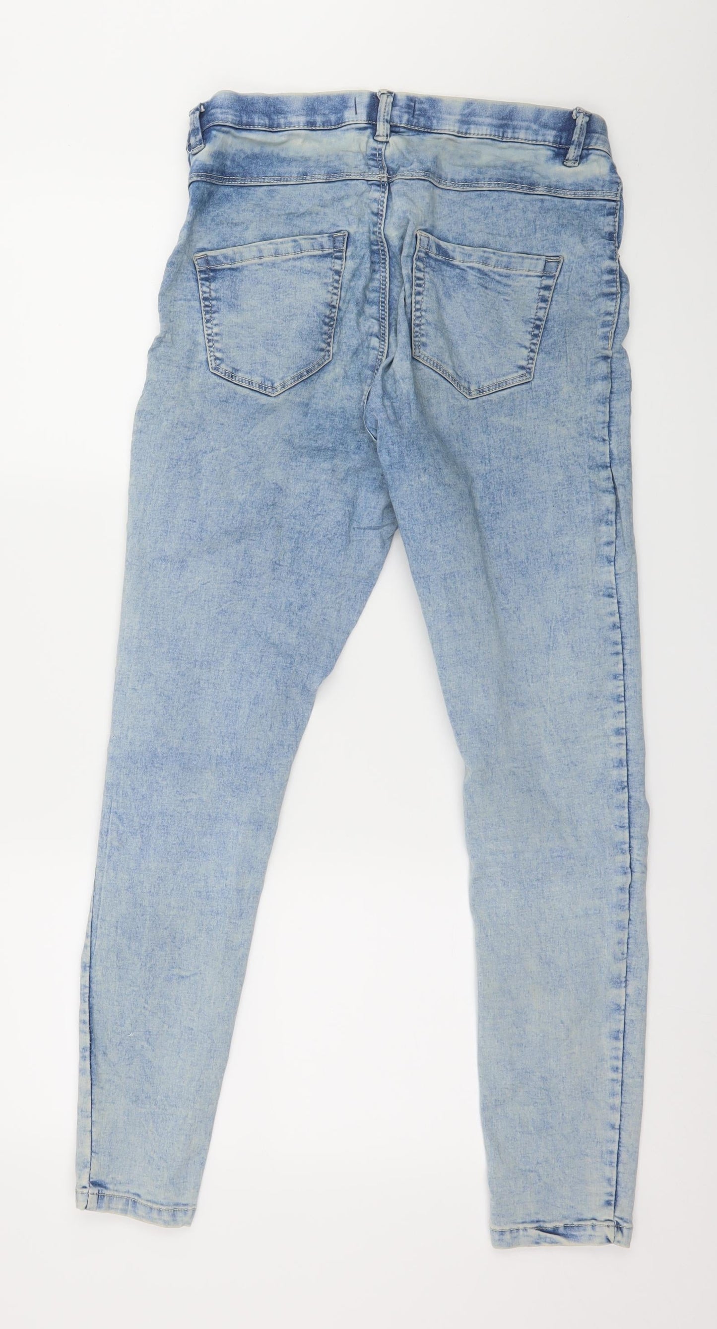 House Womens Blue  Denim Jegging Jeans Size 10 L28 in
