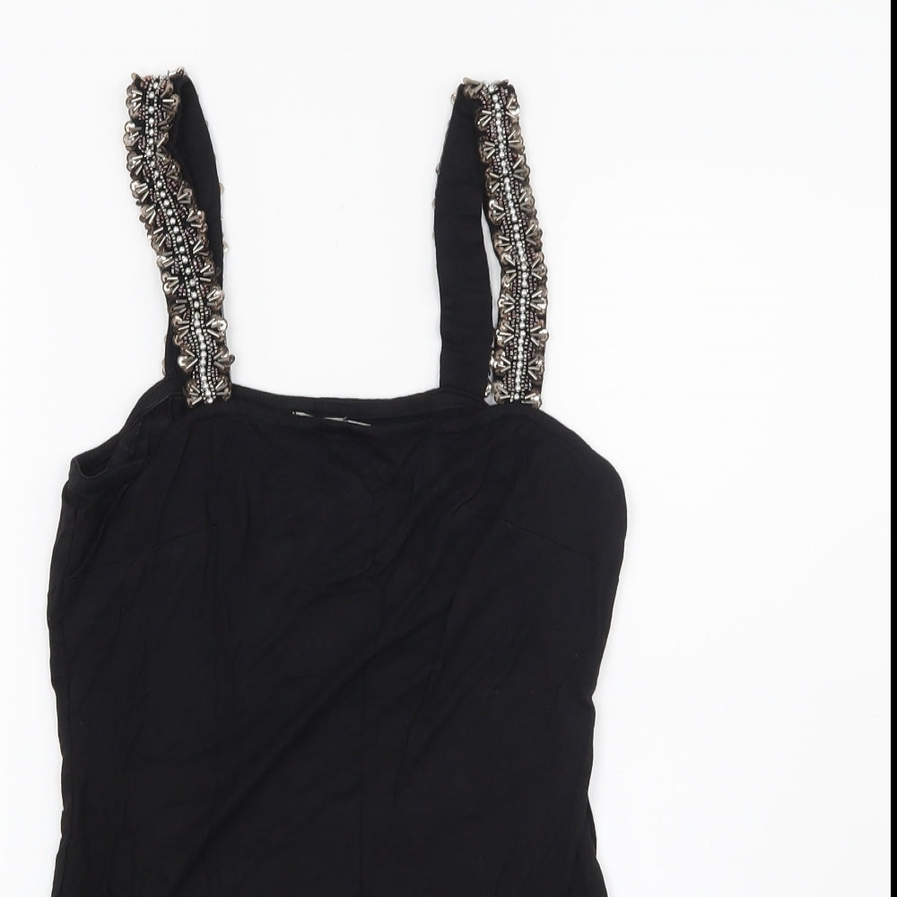 ASOS Womens Black   Basic Blouse Size 8