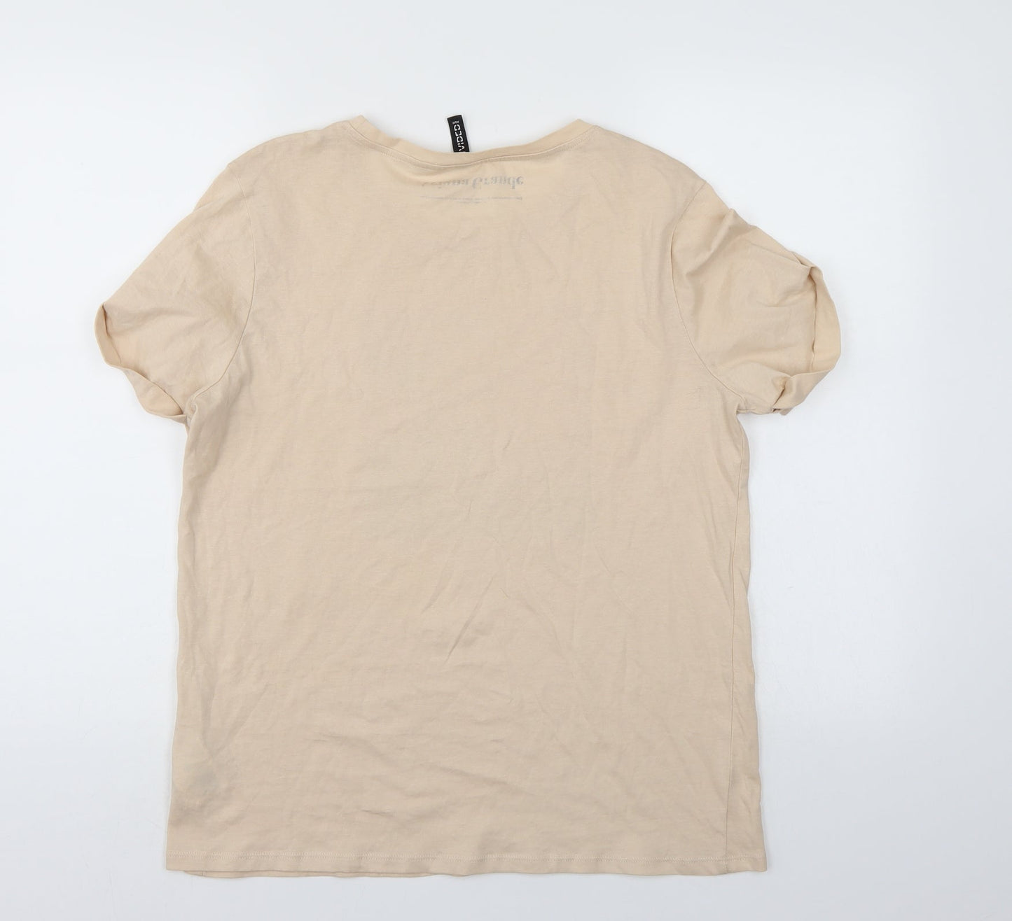 Divided Womens Ivory   Basic T-Shirt Size S