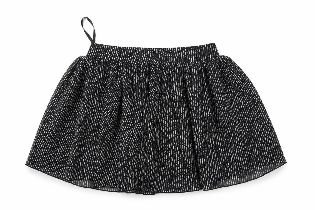 Atmosphere Womens Black Striped  Flare Skirt Size 8