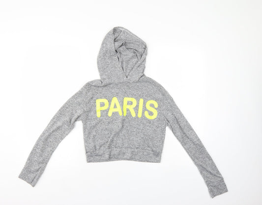Preworn Womens Grey   Pullover Hoodie Size S