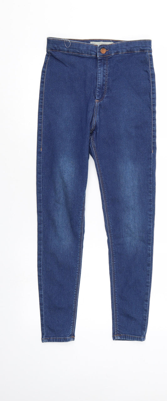 Top Shop Mens Blue  Denim Skinny Jeans Size 28 L30 in