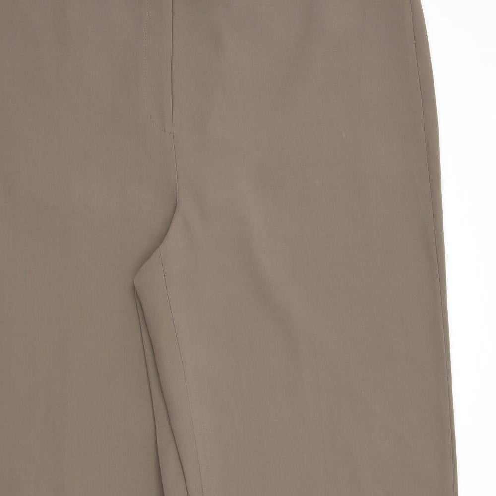 Papaya Womens Brown   Trousers  Size 18 L30 in