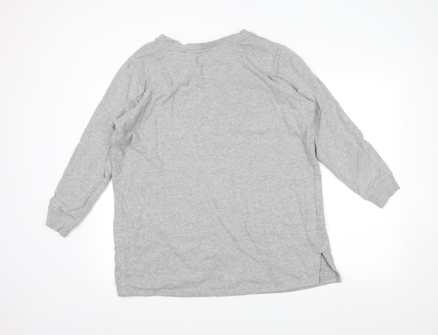 capsule Womens Grey   Pullover Sweatshirt Size 16