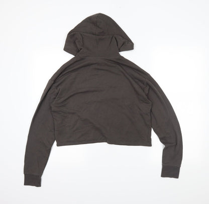 H&M Womens Grey   Pullover Hoodie Size S