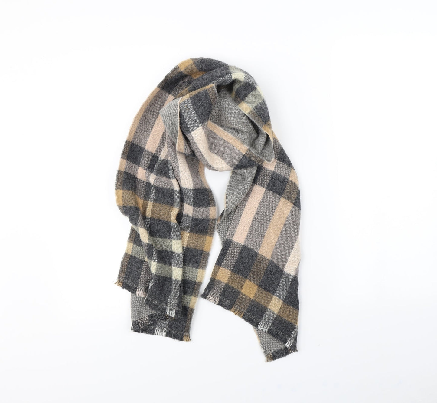 Preworn Womens Multicoloured Check   Scarf
