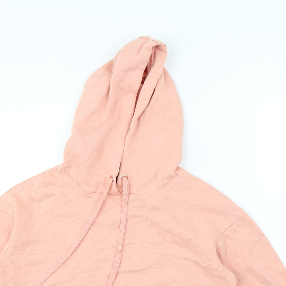 South Beach Womens Pink   Pullover Hoodie Size 8