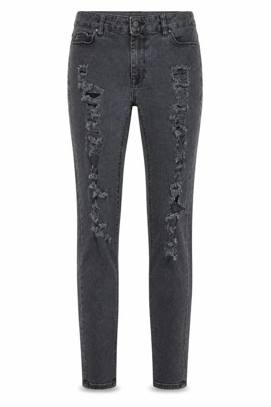 ASOS Womens Black   Straight Jeans Size 28 in L30 in
