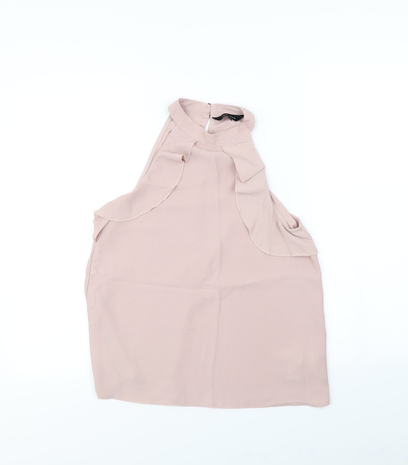 New Look Womens Pink   Basic Tank Size 8