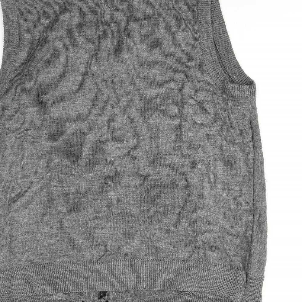 Reflect Mens Grey   Pullover Jumper Size M