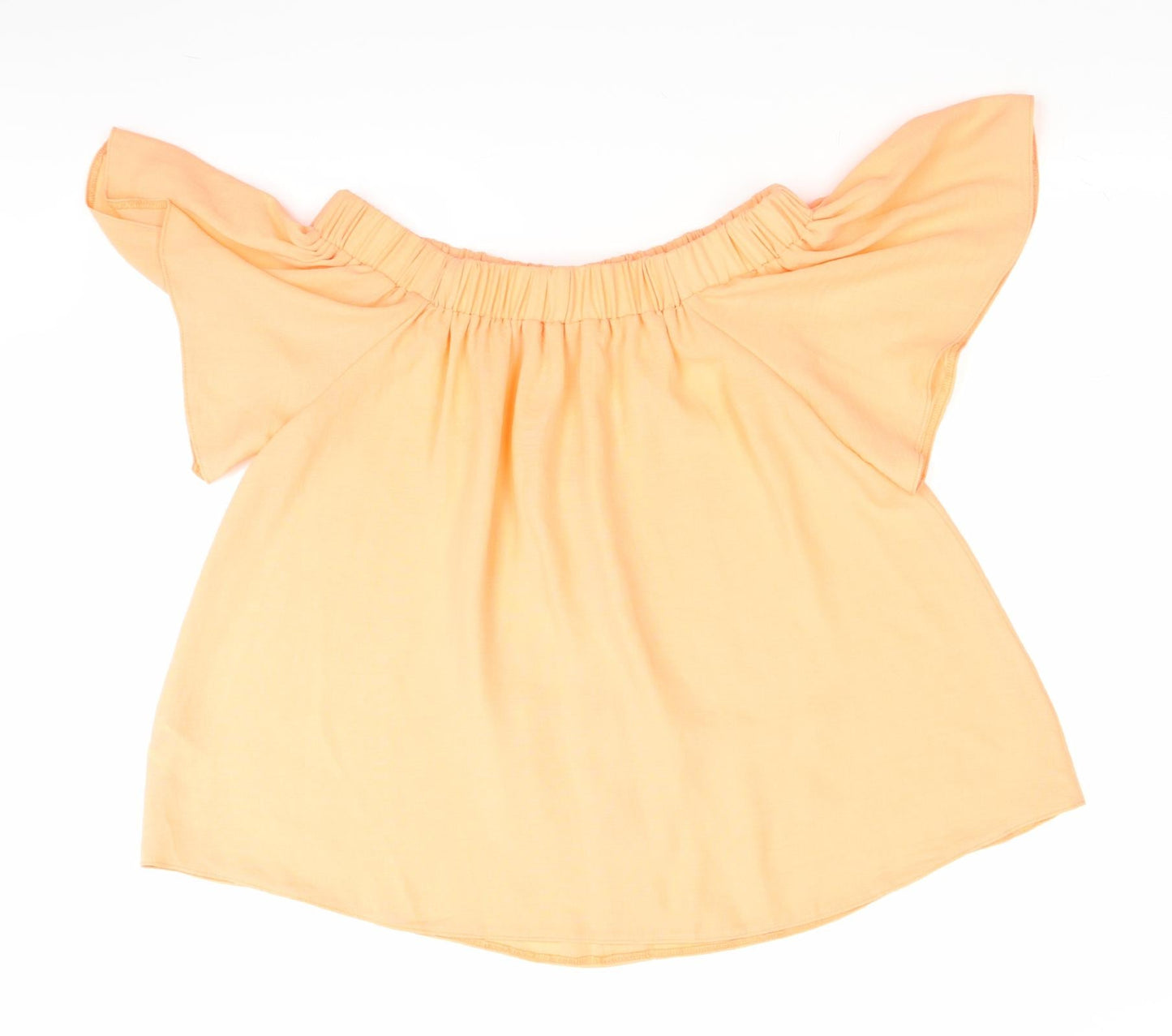F&F Womens Orange   Basic Blouse Size 12