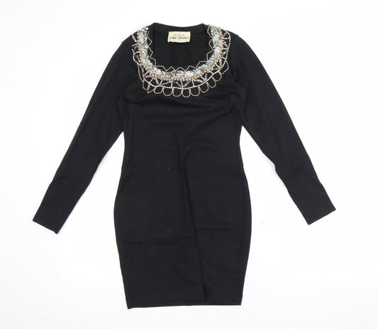 Anne Brooks Womens Black   Pencil Dress  Size S