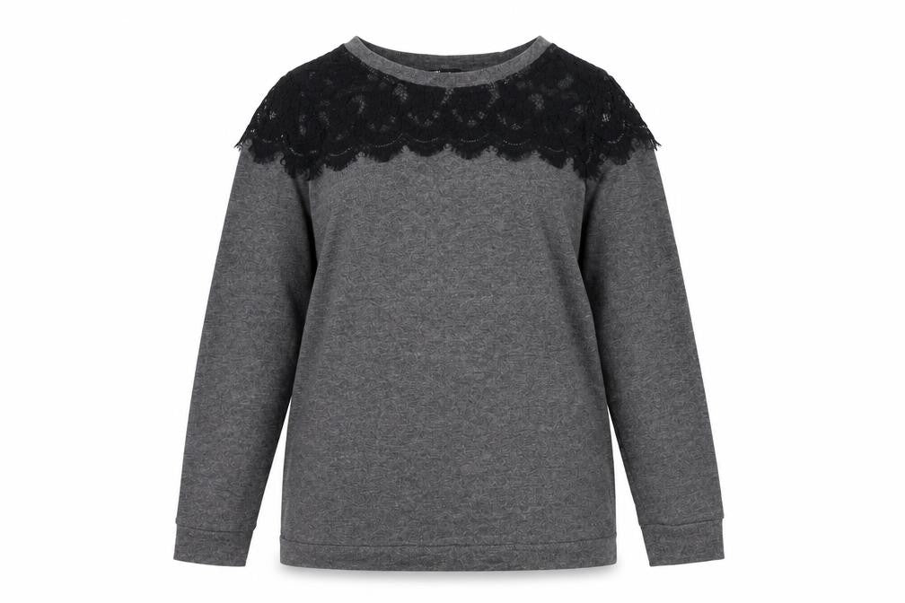 Gypsy Heart Womens Grey   Pullover Jumper Size M