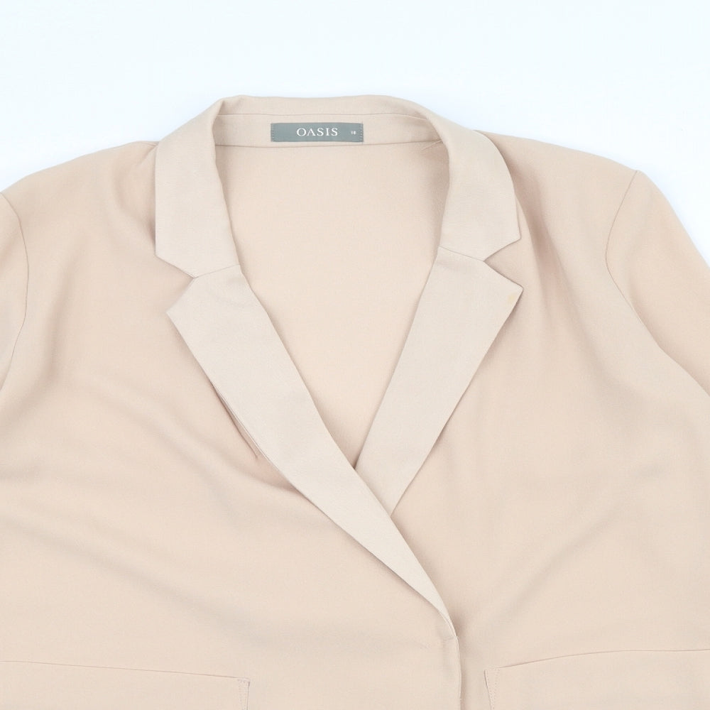 Oasis Womens Pink   Jacket  Size 10