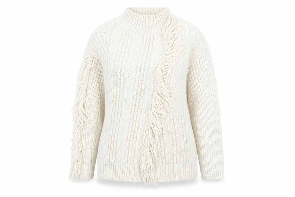 Marks & Spencer Womens White  Knit Pullover Jumper Size M