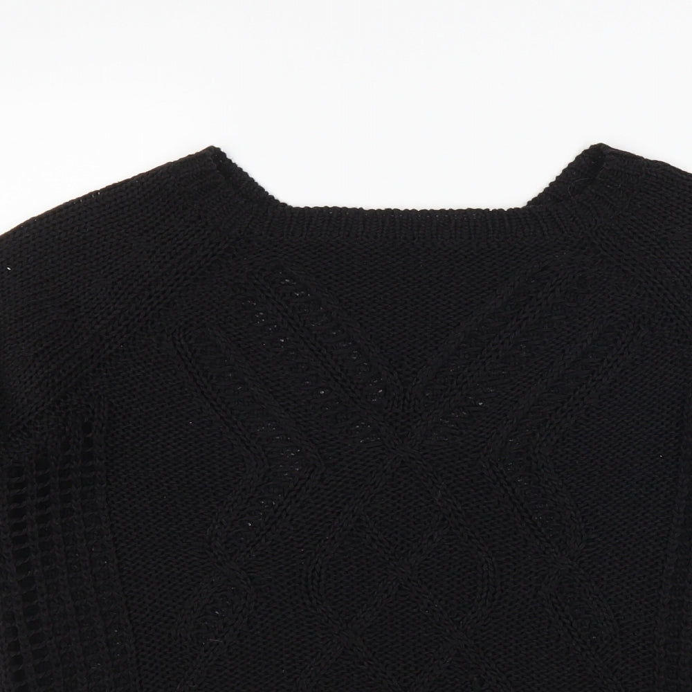 Primark Womens Black   Pullover Jumper Size 6