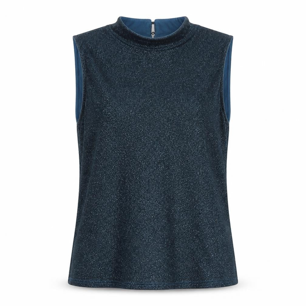 Topshop Womens Blue   Basic T-Shirt Size 10