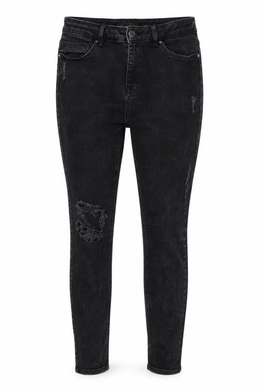 Very Womens Black  Denim Skinny Jeans Size 12 L27 in