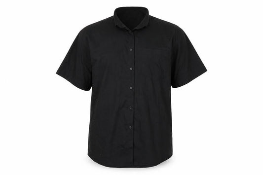 Kustom Kit Mens Black    Button-Up Size 16