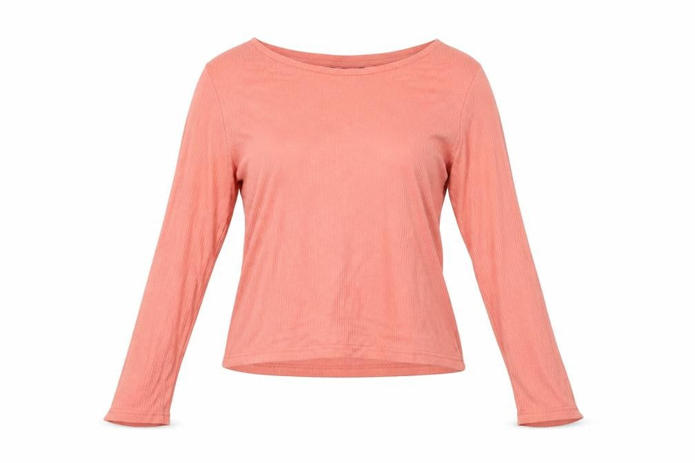 Topshop Womens Orange   Basic T-Shirt Size 12