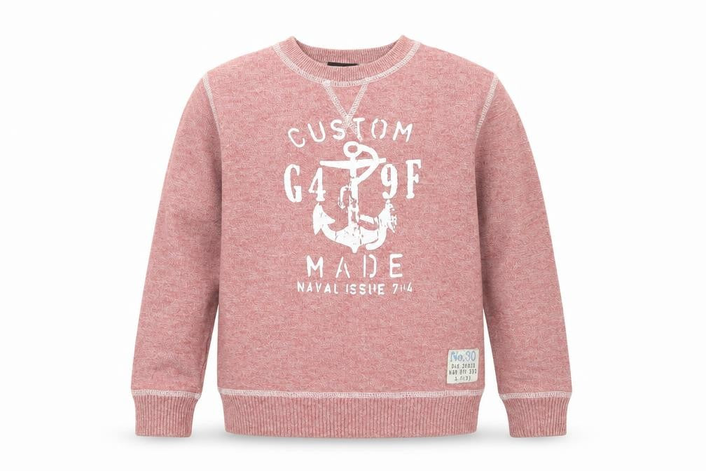NEXT Girls Pink   Pullover Sweatshirt Size 7 Years