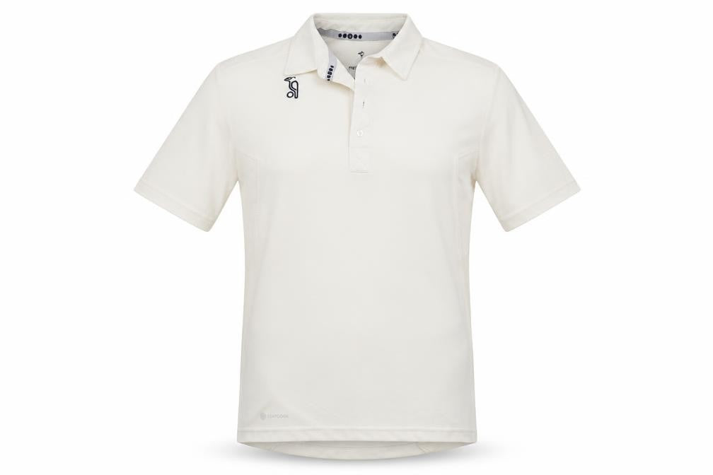 kookaburra Mens Ivory    Polo Size S