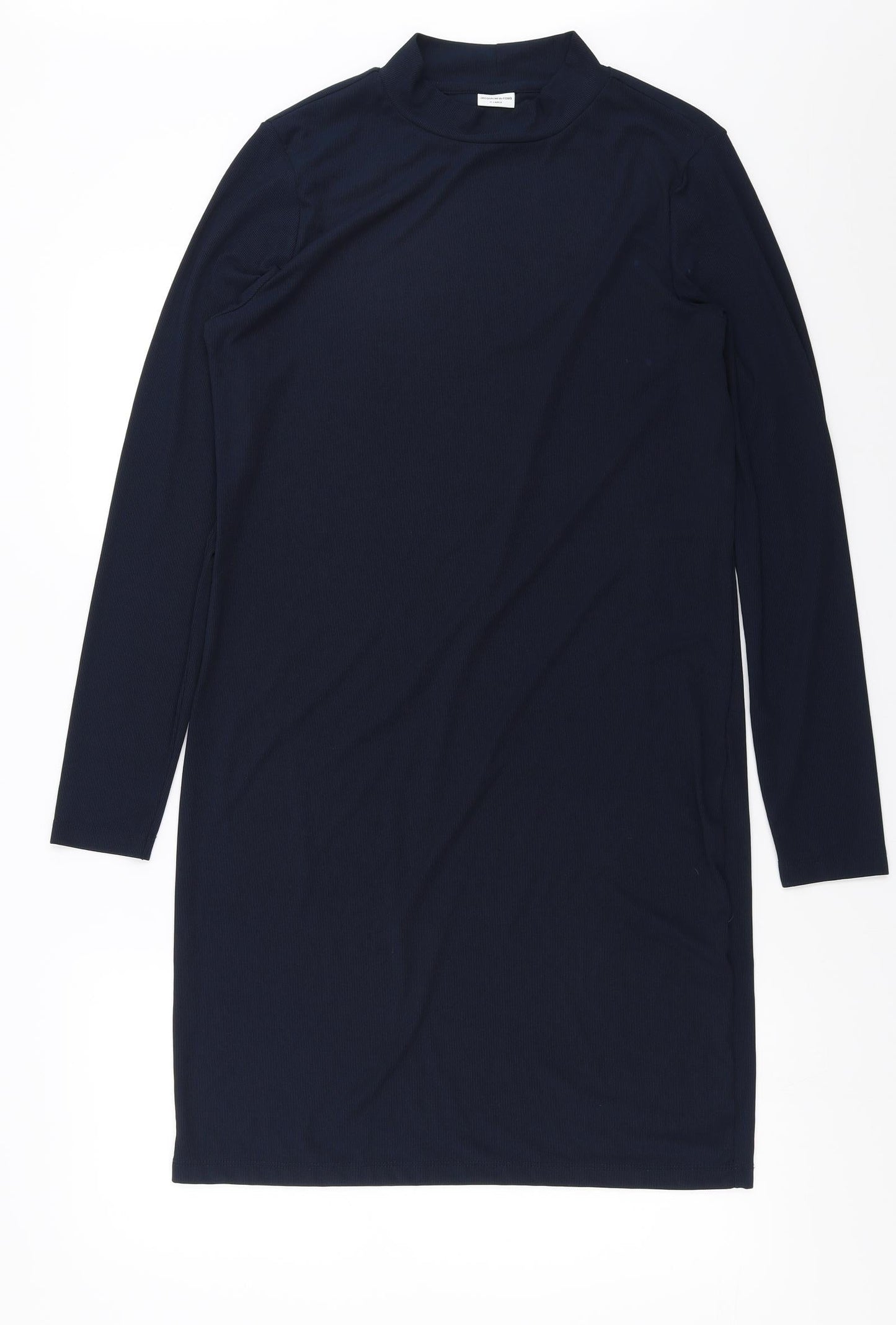 Jaqueline deYong Womens Blue   T-Shirt Dress  Size XL