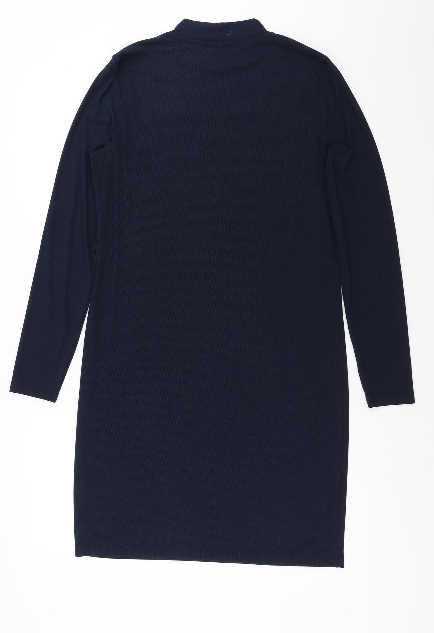Jaqueline deYong Womens Blue   T-Shirt Dress  Size XL
