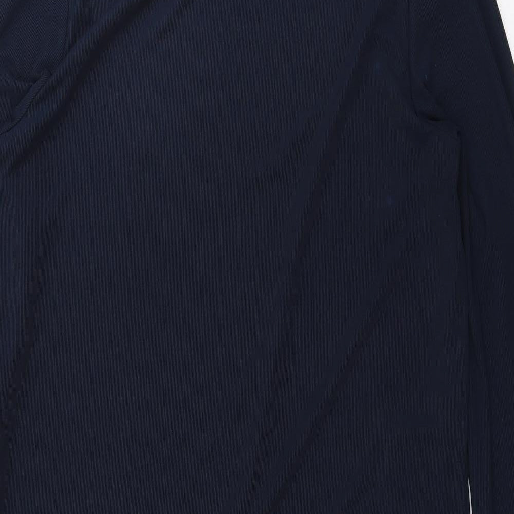 Jaqueline deYong Womens Blue   T-Shirt Dress  Size XL