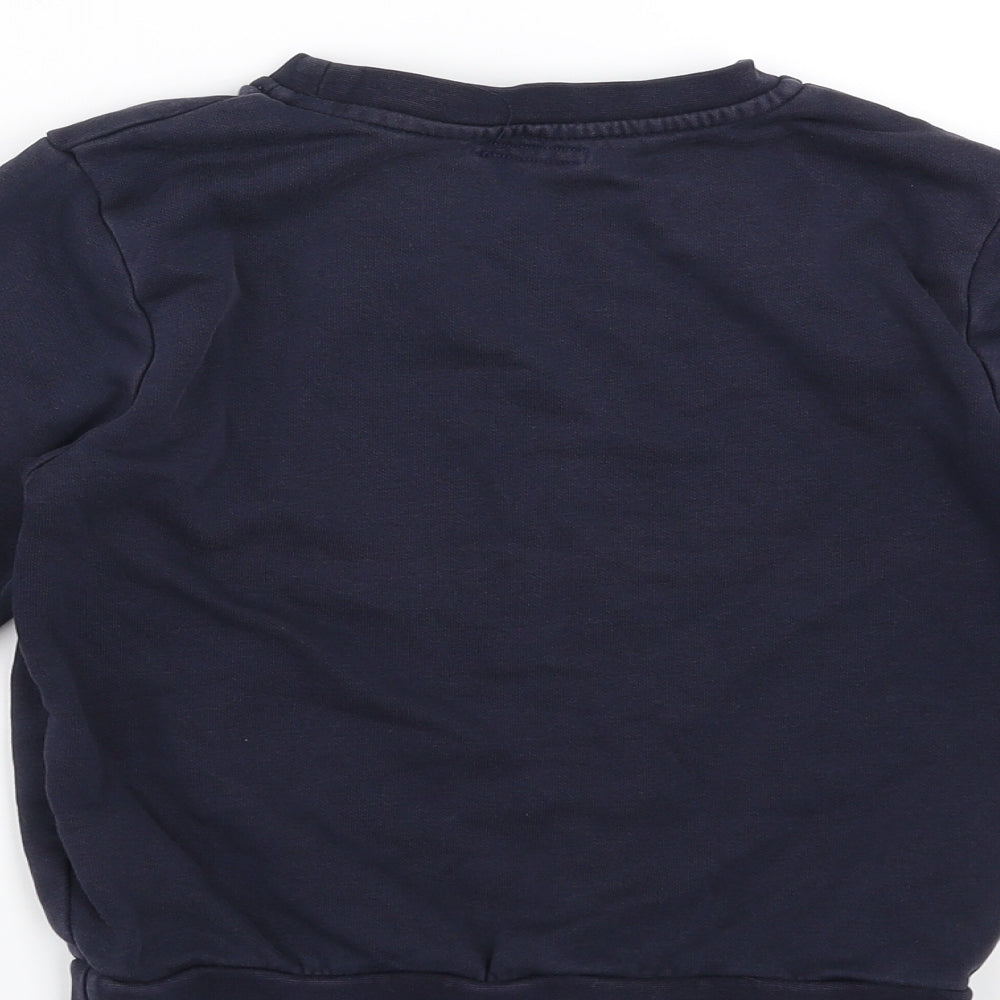 George Boys Blue   Pullover Sweatshirt Size 5-6 Years
