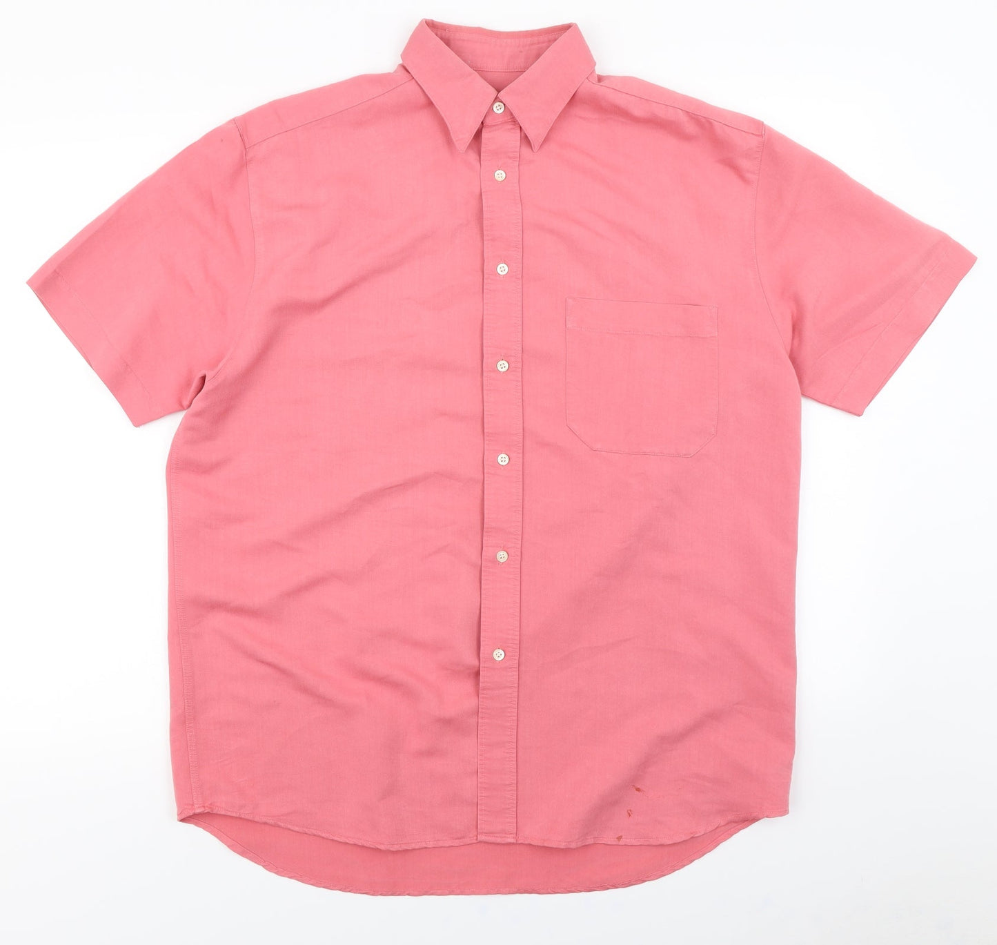 Fraser Mens Pink    Button-Up Size M
