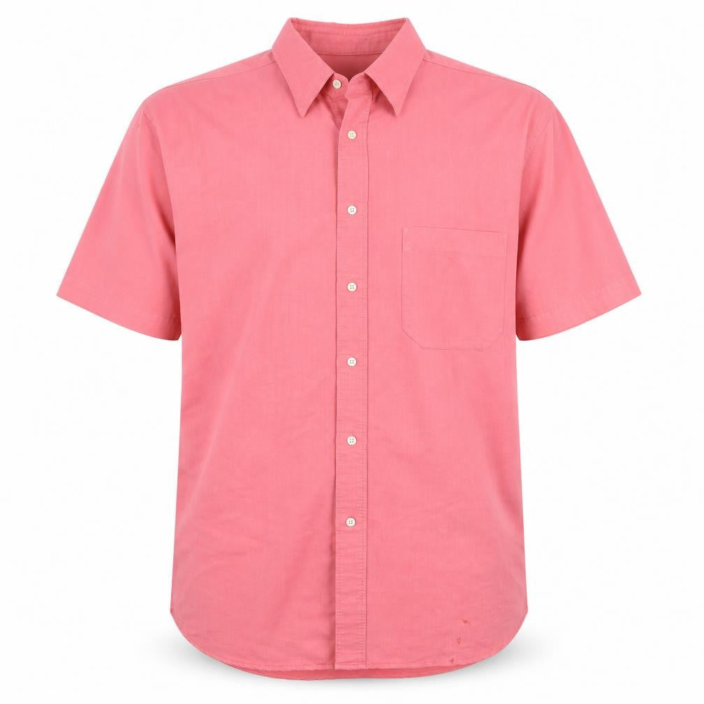 Fraser Mens Pink    Button-Up Size M