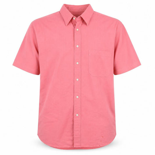 Fraser Mens Pink    Button-Up Size M