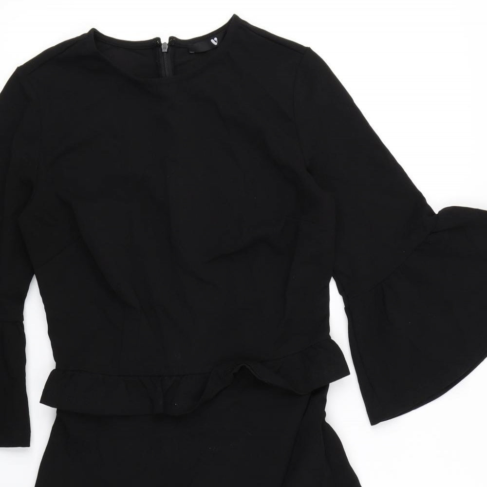 Very Womens Black   Fit & Flare  Size 8