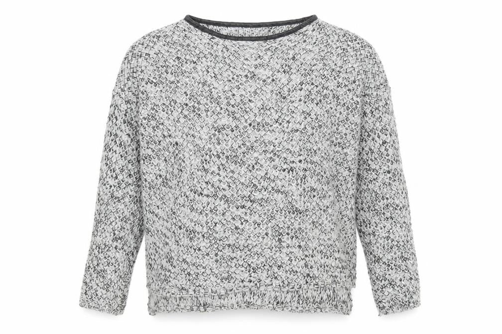 Select Womens Grey  Knit Pullover Jumper Size 10