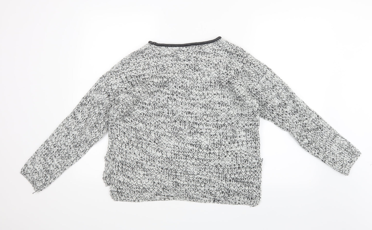 Select Womens Grey  Knit Pullover Jumper Size 10