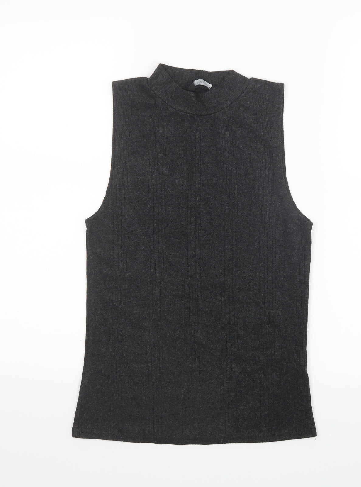 New Look Womens Grey   Basic T-Shirt Size 10