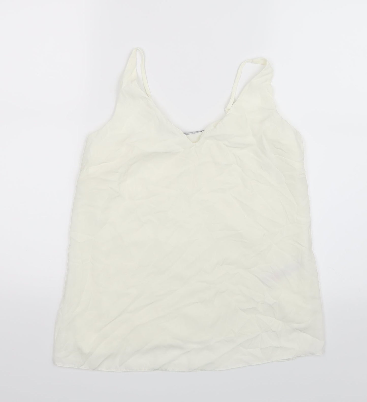 Dorothy Perkins Womens White   Basic Blouse Size 8
