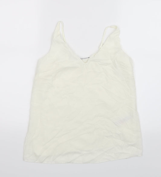 Dorothy Perkins Womens White   Basic Blouse Size 8