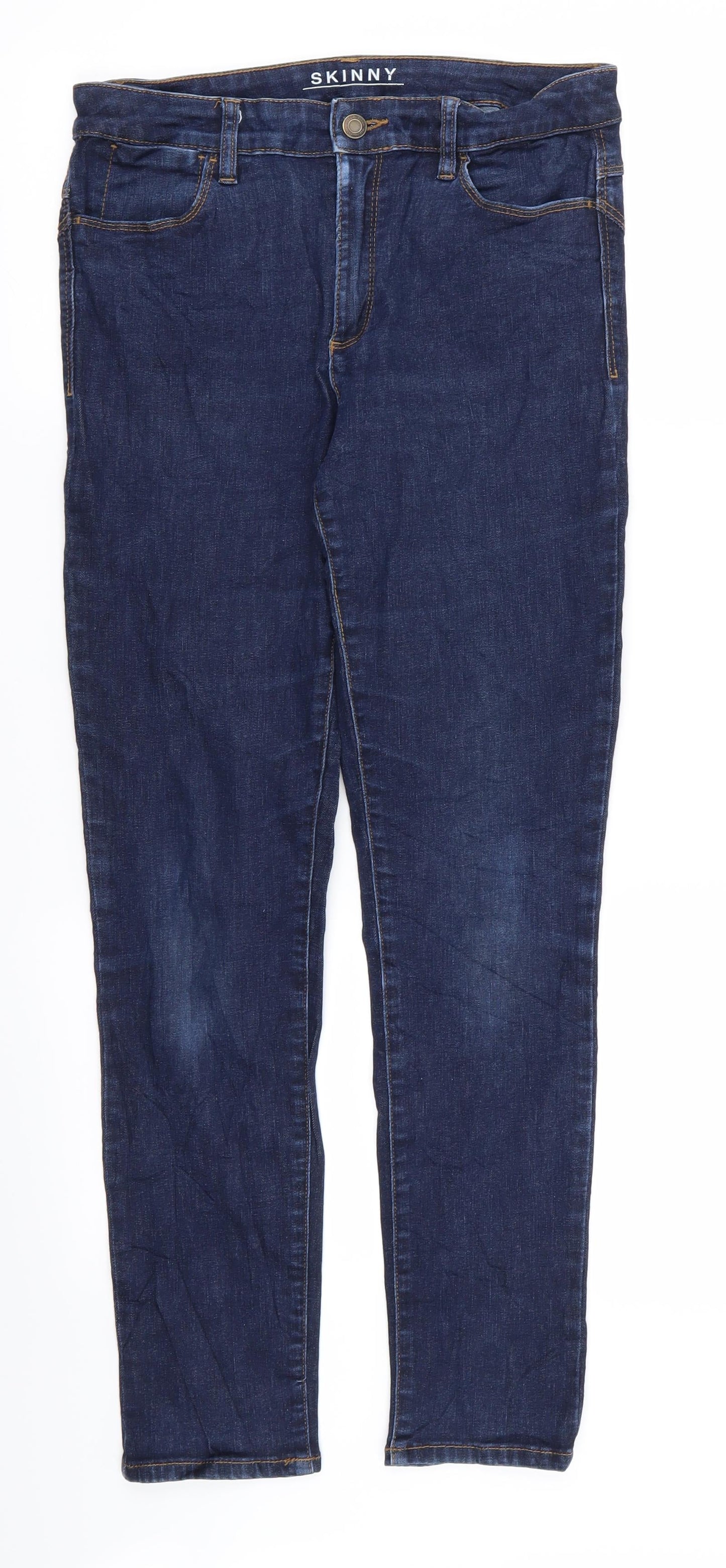 Preworn Womens Blue   Skinny Jeans Size 28 in L27 in